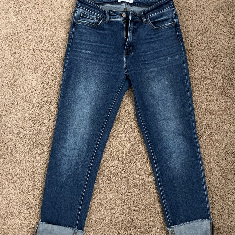 Flying Monkey Medium Wash Cropped Jeans